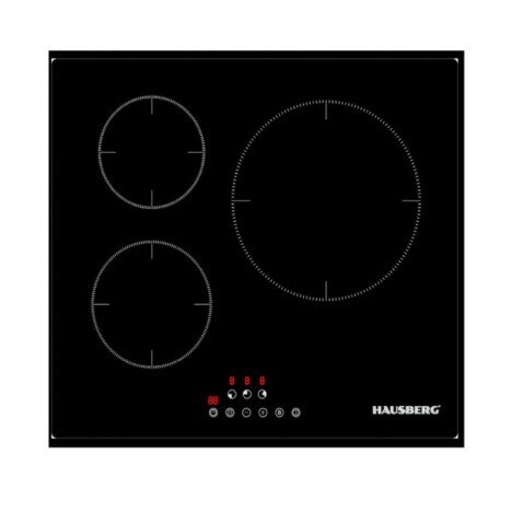 Pachet Incorporabil HAUSBERG, Cuptor electric incorporabil Clasa A Hausberg HB-8052, 71L, 2000W, Neg